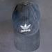 Adidas Accessories | Adidas Black Logo Men’s Fitted Dad Hat Adjustable | Color: Black/White | Size: Os