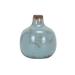 Gracie Oaks Omani Ceramic Table Vase Ceramic in Blue/Brown/Gray | 3.75 H x 3.25 W x 3.25 D in | Wayfair 88A461883172403F8B0A501875CDCE6A