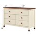 Red Barrel Studio® 6 - Drawer Accent Chest Wood in Brown | 30 H x 47 W x 17 D in | Wayfair 6233A1CF289946E0BEA094E434F0F44B