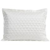 Rosdorf Park Jandirk Satin Ogee Modern Contemporary Pillow Sham Set in White | Standard/Twin | Wayfair 03B02D71433F45309E4FEB9CC7724EDC