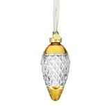 Waterford Hope Drop Bauble Amber Ornament Crystal in Brown | 4.72 H x 1.97 W x 1.97 D in | Wayfair 1064623