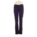 Vanilla Jeans Jeggings - High Rise Boot Cut Boot Cut: Purple Bottoms - Women's Size 10 - Purple Wash