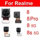 Module de caméra avant et arrière pour Realme 8 8S 8Pro 4G 5G Selfie câble flexible pièces de