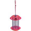 Birds Choice 6.5" Color Pop Collection Small Sunflower Seed Feeder Metal in Blue/Indigo | 6.5 H x 5 W x 5 D in | Wayfair CPFF1-BF