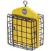 Birds Choice Suet Feeder for Two Cakes in Recycled Plastic Metal in Yellow | 8 H x 4 W x 5 D in | Wayfair SNDS-YL