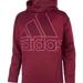 Adidas Shirts & Tops | Adidas Girls Hooded Fleece Tunic Pullover Sweatshirt Purple-Maroon Size M(10-12) | Color: Purple | Size: Mg