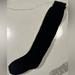 Victoria's Secret Accessories | Black Knit Socks / One Size | Color: Black | Size: Os