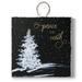 The Holiday Aisle® Christmas Hanging Photo Ornament Wood in Black/Brown/White | 6 H x 6 W in | Wayfair B9C75B8AC0D7470CA55553805A06DD51