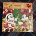 Disney Other | Disney Mickey And Minnie Mouse Christmas Puzzle With Glitter | Color: Green/Red | Size: Os