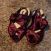 Zara Shoes | Adorable Sandals | Color: Purple/Red | Size: Size 37
