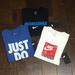 Nike Shirts & Tops | Awesome Gift Big Boy’s Nike Graphic T-Shirts (3) Bundle, Small Nwt | Color: Black/Blue | Size: Sb