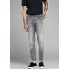 Slim-fit-Jeans JACK & JONES "JJIGLENN JJICON JJ 619 50SPS NOOS", Herren, Gr. 31, Länge 34, grau (grau, denim), Denim/Jeans, Obermaterial: 93% Baumwolle, 5% Polyester, 2% Elasthan, Abriebeffekte, modisch, slim fit knöchellang, Jeans