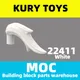 Kury Toys-décennie s de construction en porcelaine pour queue de cheval en plumes pièces de