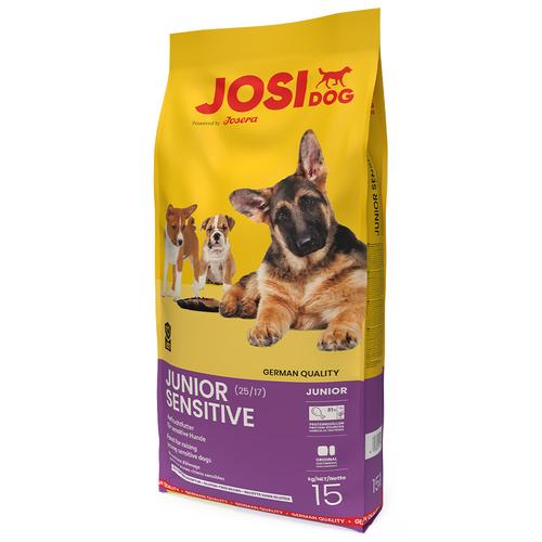 15kg JosiDog Junior Sensitive Hundefutter trocken