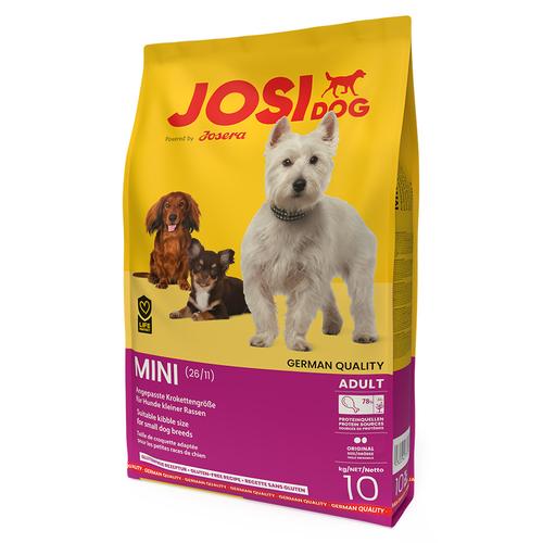 Sparpaket: 2x10kg JosiDog Mini Trockenfutter für kleinrassige Hunde