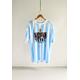 Vintage Manchester United & Argentina National Football Team Carlos Tevez T-Shirt, 2008
