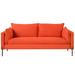Modern Style 3 Seat Sofa Linen Fabric Upholstered Couch Furniture 3-Seats Couch for Different Spaces,Living Room,Apartment