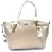 Coach Bags | Coach Metallic Leather Small Kelsey Satchel | Color: Gold | Size: Os