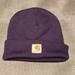 Carhartt Accessories | Carhartt Made In Usa Child/Youth Beanie Stocking Hat | Color: Blue/Purple | Size: Child/Youth Os