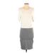 Gap Casual Dress - DropWaist: Ivory Color Block Dresses - Women's Size X-Small