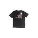 FLOW SOCIETY Short Sleeve T-Shirt: Black Print Tops - Kids Boy's Size X-Small