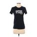 Under Armour Active T-Shirt: Black Graphic Activewear - Women's Size Small