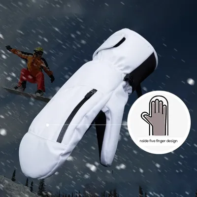 Gants de Ski imperméables et respirants pour Snowboard avec poche pour écran tactile pour la