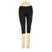 Nike Active Pants - Low Rise Skinny Leg Cropped: Black Activewear - Women's Size X-Small