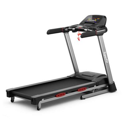 Costway 4.75 HP Folding Treadmill with Auto Incline and 20 Preset Programs-Black
