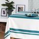 Nappe coton Vert 180x180 cm