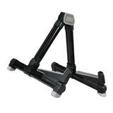 Folding Guitar Stand Aluminum Alloy Floor Stand Lightweight Retractable & Foldable Universal for Acoustic and Electric Guitars Folk Guitars Black