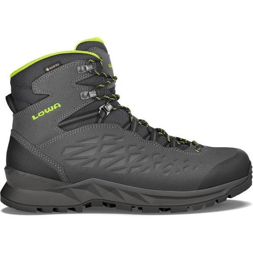 LOWA Herren Trekkingstiefel ® EXPLORER II GTX MID, Größe 43 ½ in Grau