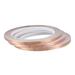 3Pcs 20 Meters Single Side Conductive Copper Foil Tape Strip Adhesive Emi Shielding Heat Resist Tape(4Mm/5Mm/6Mm)