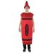 Red Crayon Adult Costume | One Size