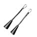 Gym Cable Attachments Tricep Pulldown Rope Handles Weight Fitness Workout Accessories - single