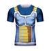 CosFitness Anime Training Shirt Funny Cosplay 3D Muscle Fitness Clothes Hero Workout Compression Short Sleeve T-shirt for Men(Lite Series) M