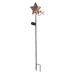 Evergreen 36 H Solar Garden Stake Americana Star- Fade and Weather Resistant Outdoor Decor for Homes Yards and Gardens