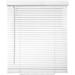 Biltek Cordless Venetian Window Blinds Horizontal 1 Slats Privacy Shade Sunray Protection White - 29 W x 64 H