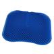 Silicone Car Seat Cushion 16.5 Inch Seat Pad Breathable Pad 3D Pillar Massage Seat Cover Non Fit for Blue 42x42cm