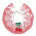 Dogs Cats Bandana Fashionable Cute Cherry Flower Plaid Pattern Lace Design Scarf Collar Bibs Costume Accessary for Puppy Kitten