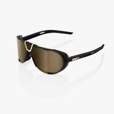 100% Westcraft Sunglasses (OSFM Soft Tact Black / Gold Mirror Lens)