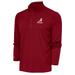 Men's Antigua Crimson Alabama Tide Baseball Tribute Quarter-Zip Pullover Top