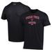 Men's Under Armour Black Texas Tech Red Raiders Soccer Arch Over Performance T-Shirt