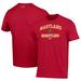 Men's Under Armour Red Maryland Terrapins Wrestling Arch Over Performance T-Shirt