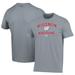 Men's Under Armour Gray Wisconsin Badgers Wrestling Arch Over Performance T-Shirt