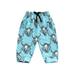 Bmnmsl Baby Pants Cow Head Print Long Pants Toddler Active Joggers Trousers