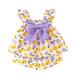 JDEFEG Receiving Blanket with Headband Girl Toddler Girls Summer Ruched Floral Print Bow Tops Shorts Set Casual Clothes Outfits 3Y 4 Piece Set Polyester Spandex Purple 10