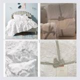 Anthropologie Bedding | Brand New Anthro Bedding For King. Never Opened And Can’t Return | Color: White | Size: King