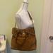 Michael Kors Bags | Michael Kors Distressed Tote | Color: Brown/Gold | Size: Os