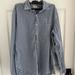 J. Crew Shirts | J Crew Gingham Polo Shirt | Color: Blue/White | Size: L